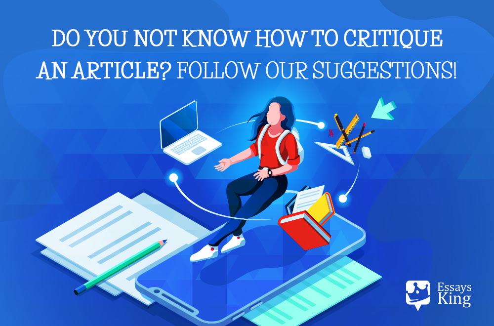 How to Critique an Article? Follow Our Recommendations!